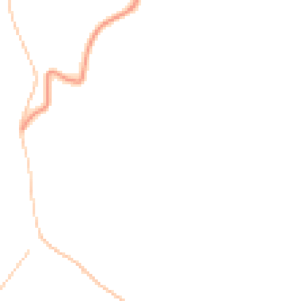 Daytime road noise heatmap for BD23 6AT