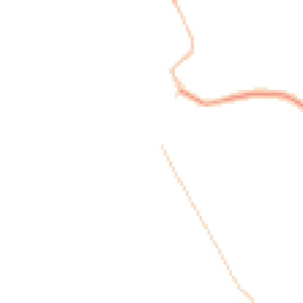 Daytime road noise heatmap for BD23 6BZ
