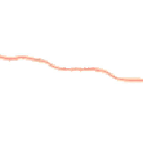 Daytime road noise heatmap for BD23 6DD