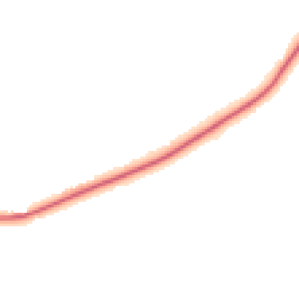 Night-time road noise heatmap for BD23 6JA
