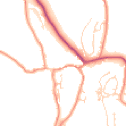 Daytime road noise heatmap for BD24 0BH