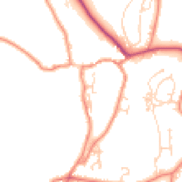 Daytime road noise heatmap for BD24 0BP