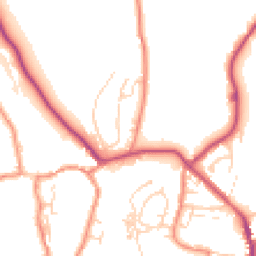 Daytime road noise heatmap for BD24 0EE