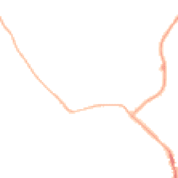 Night-time road noise heatmap for BD24 0EE