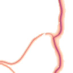 Daytime road noise heatmap for BD24 0EH