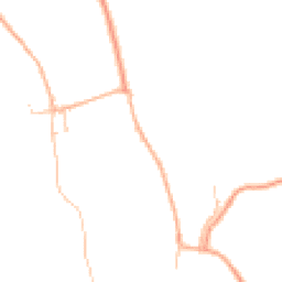 Daytime road noise heatmap for BD24 0HE