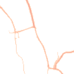 Daytime road noise heatmap for BD24 0HG