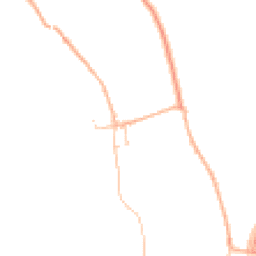 Daytime road noise heatmap for BD24 0HH