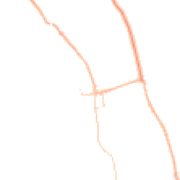 Daytime road noise heatmap for BD24 0HL