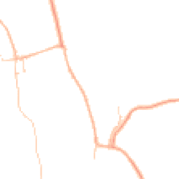 Daytime road noise heatmap for BD24 0HP