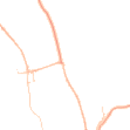 Daytime road noise heatmap for BD24 0HQ