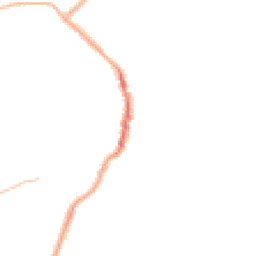 Night-time road noise heatmap for BD24 9DU