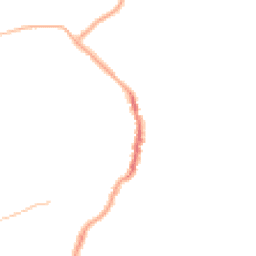 Night-time road noise heatmap for BD24 9EB