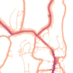 Daytime road noise heatmap for BD24 9JL