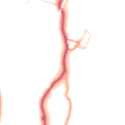 Daytime road noise heatmap for BD24 9LY