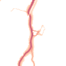 Daytime road noise heatmap for BD24 9LZ