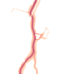 Daytime road noise heatmap for BD24 9NB