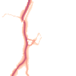 Daytime road noise heatmap for BD24 9NF