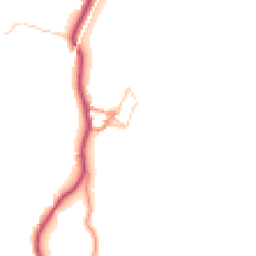Daytime road noise heatmap for BD24 9NJ