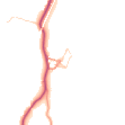 Daytime road noise heatmap for BD24 9NN