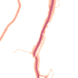 Daytime road noise heatmap for BD24 9NP