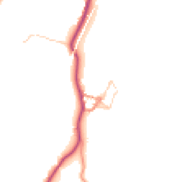Daytime road noise heatmap for BD24 9NQ