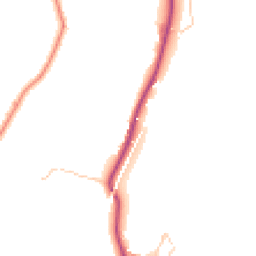 Daytime road noise heatmap for BD24 9NR