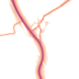 Daytime road noise heatmap for BD24 9PB