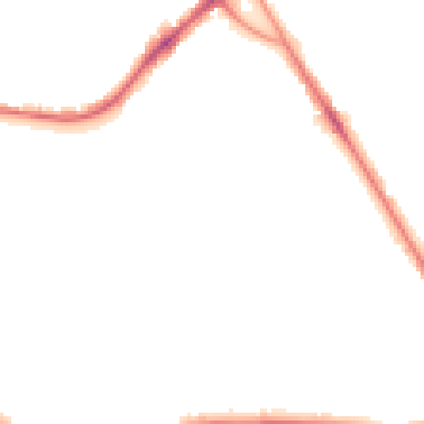 Night-time road noise heatmap for BD3 0PQ