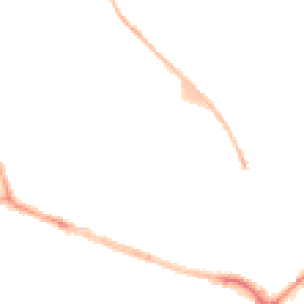 Night-time road noise heatmap for BD9 4SW