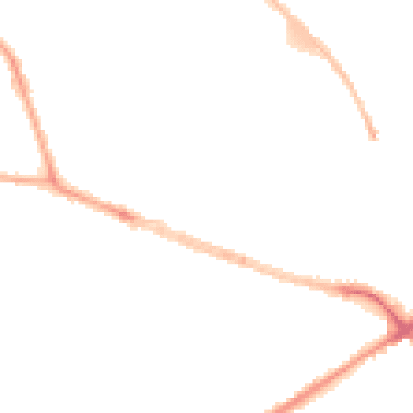 Night-time road noise heatmap for BD9 5AJ