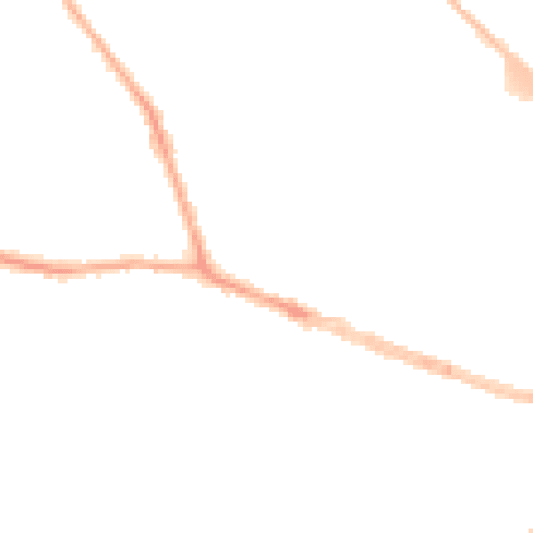 Night-time road noise heatmap for BD9 5DP