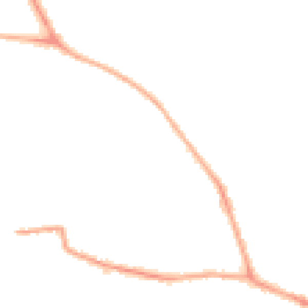 Night-time road noise heatmap for BD9 5LP
