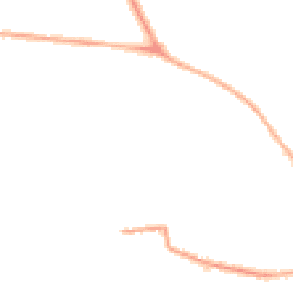 Night-time road noise heatmap for BD9 5NA