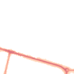 Night-time road noise heatmap for BH10 4AW