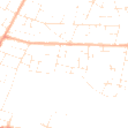 Daytime road noise heatmap for BH10 4BJ