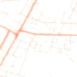 Daytime road noise heatmap for BH10 4FH