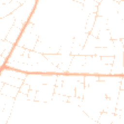 Daytime road noise heatmap for BH10 5EL