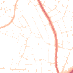 Daytime road noise heatmap for BH10 5FH