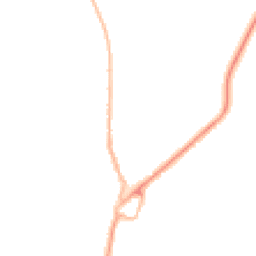 Night-time road noise heatmap for BH10 6AB