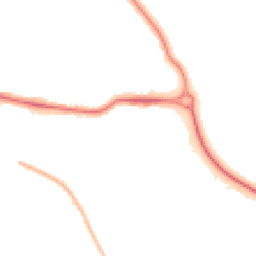 Night-time road noise heatmap for BH10 6DG