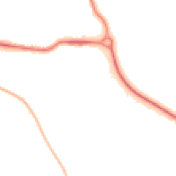 Night-time road noise heatmap for BH10 6DR
