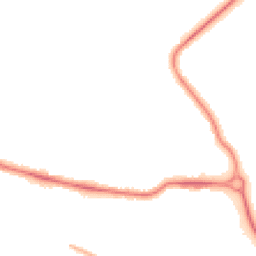 Night-time road noise heatmap for BH10 7AB