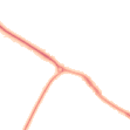 Night-time road noise heatmap for BH10 7BP