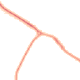 Night-time road noise heatmap for BH10 7DG