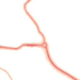 Night-time road noise heatmap for BH10 7DU