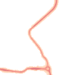 Night-time road noise heatmap for BH10 7DZ