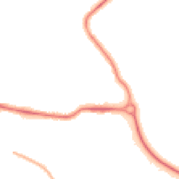 Night-time road noise heatmap for BH10 7EE