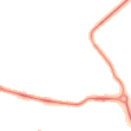 Night-time road noise heatmap for BH10 7EU