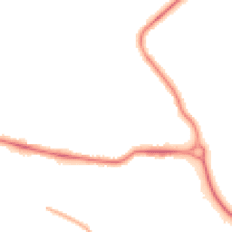 Night-time road noise heatmap for BH10 7HX